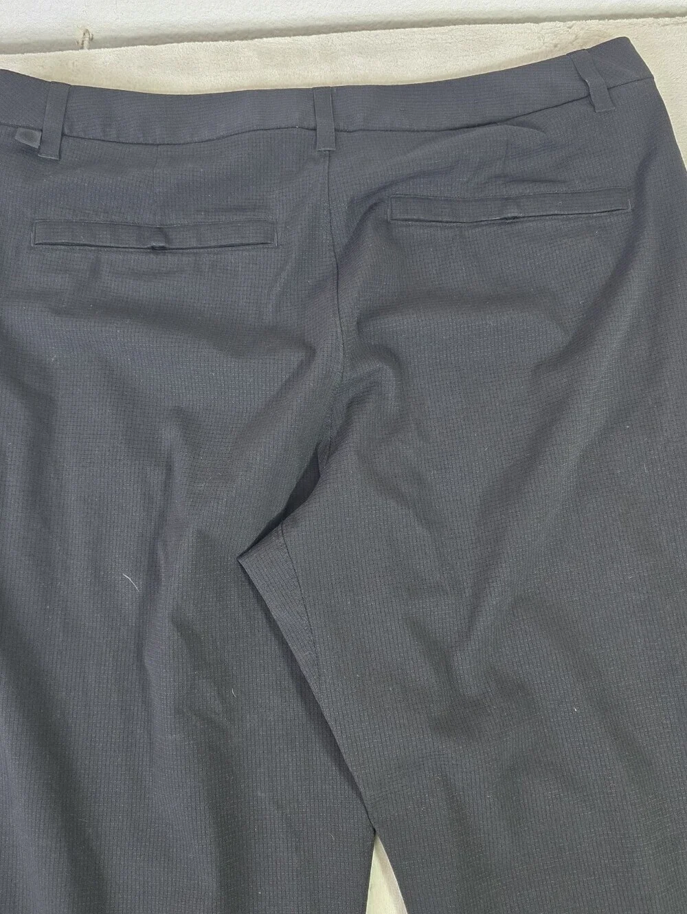 Lululemon Mens ABC Classic-Fit 5 Pocket Pants Black Stretch Sz 36x32